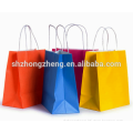 Wholesale customized design brown paper kraft bag